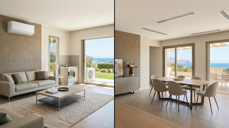 ¿Split, Multisplit o Conductos? Guía para elegir el aire acondicionado de tu casa